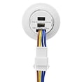 thumbnail image 3 of 2X Mini Motion Sensor Light Switch 110-220V PIR Sensor Smart Detection Time Delay Adjustable Infrared Induction Detector, 3 of 7