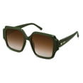 thumbnail image 1 of Gafas de Sol SOJOS Retro Cuadradas Polarizadas SJ2359 Verde/Marrón, 1 of 5