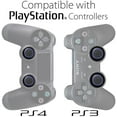 thumbnail image 3 of Set of 4) Analog Stick Joystick Controller Performance Thumb Grips Compatible with PS5, PS4, Xbox One, Xbox Series X/S (Black/Blue), 3 of 6
