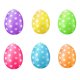 thumbnail image 2 of Injueey Juego de 2 juguetes infantiles para exteriores con globos de Pascua de colores para disfrutar durante horas en jardines y oficinas. Kits de decoración para fiestas naranja, 2 of 4