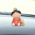 thumbnail image 4 of Estatuilla de coche, de figuras de decoración de coches antiguos,Adorno de consola central de resina de estilo chino,Regalos lindos de la estatua de las de Tang de la Zulema Estatuilla de coche, 4 of 8