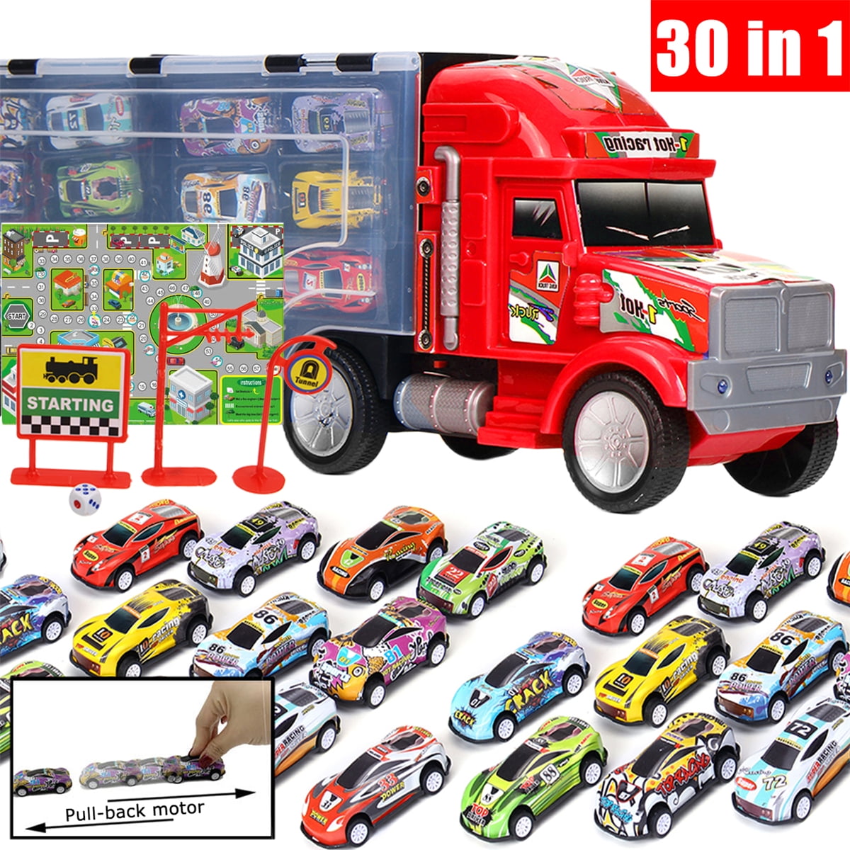 Toy Truck Transport Car Carrier Toy for Boys and Girls age