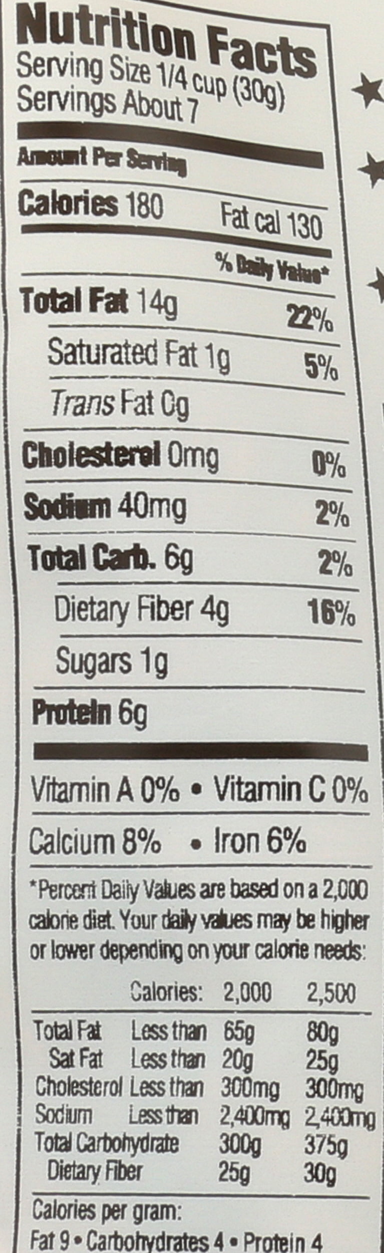 Pack of 8, Woodstock Tamari Almonds, 7.5 oz