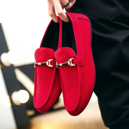 

Men‘s Loafer Shoes Casual Lightweight Slip On Flat Shoes Men‘s Footwear