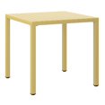 thumbnail image 2 of WestinTrends Playa 31.5" Iron Metal Frame Outdoor Square Patio Dining Table, Yellow, 2 of 16
