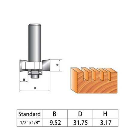1 2 inch rabbet router bit