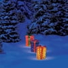 Light Sculpture of Gift Boxes