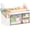 White, variant on SAYEEC Plastic Desk Organizer with 3 Drawers & Pen Holder, Compact Multi-Functional Storage Caddy for Office & Vanity, White