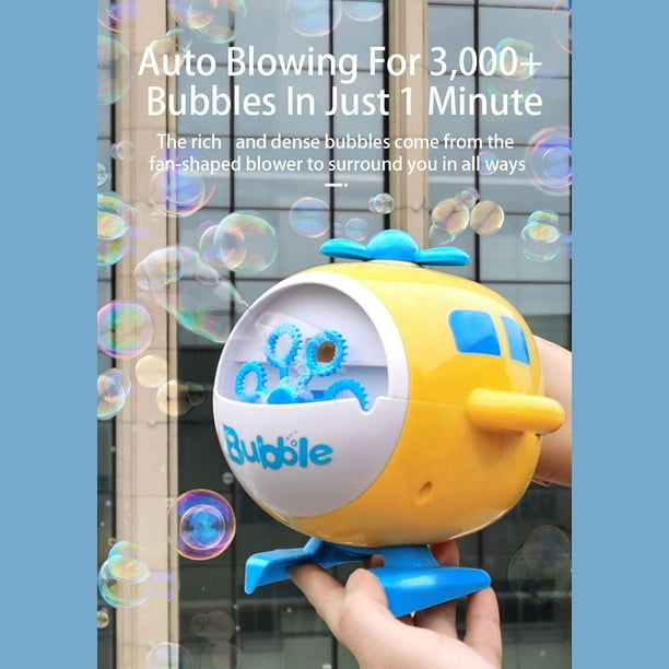 JJRC V08 Machine à bulles pour enfants Forme de valise Souffleur à bulles  électrique Rechargeable par USB Jouet bouillonnant automatique pour enfants  Activité de plein air Jouets d'été 