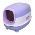 thumbnail image 1 of <p>Enclosed Cat Litter Box, Extra Large PP  Cat Litter Box Large Space Splash Proof Large Diameter Entrance Odor Control  For Pet Supplies</p>, 1 of 7