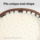thumbnail image 3 of Sábana bajera ajustable Stokke Sleepi Mini V3 Flower Ecru, 100% algodón, 3 of 4