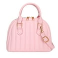 thumbnail image 1 of El bolso de hombro portátil con rombos de color sólido es adecuado para viajar y como bolso de mano para una cita o una fiesta., 1 of 5