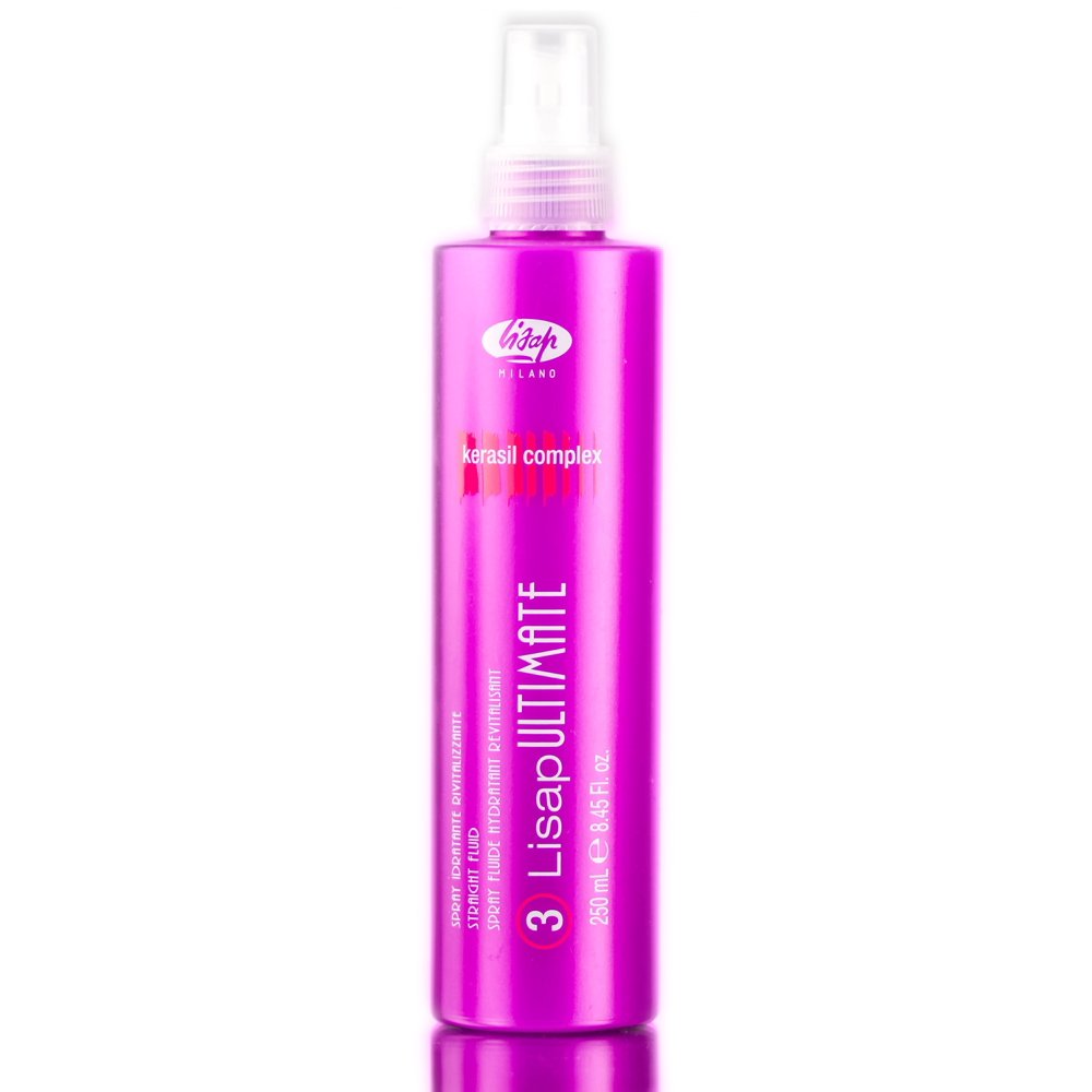 Lisap Milano Kerasil Complex 3 Ultimate Straight Fluid 8.45 oz