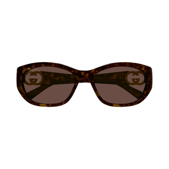 Gucci Sunglasses GG1826SK 002 57mm Havana / Brown Lens