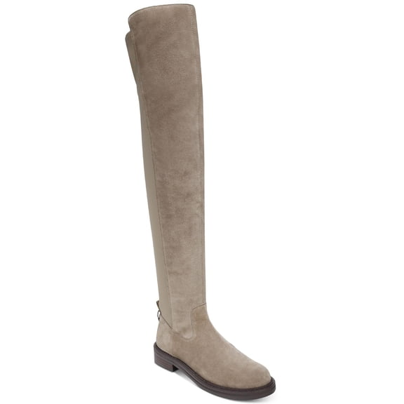 Sam Edelman Womens Narisa Leather Tall Over-The-Knee Boots Taupe 9 Medium (B,M)