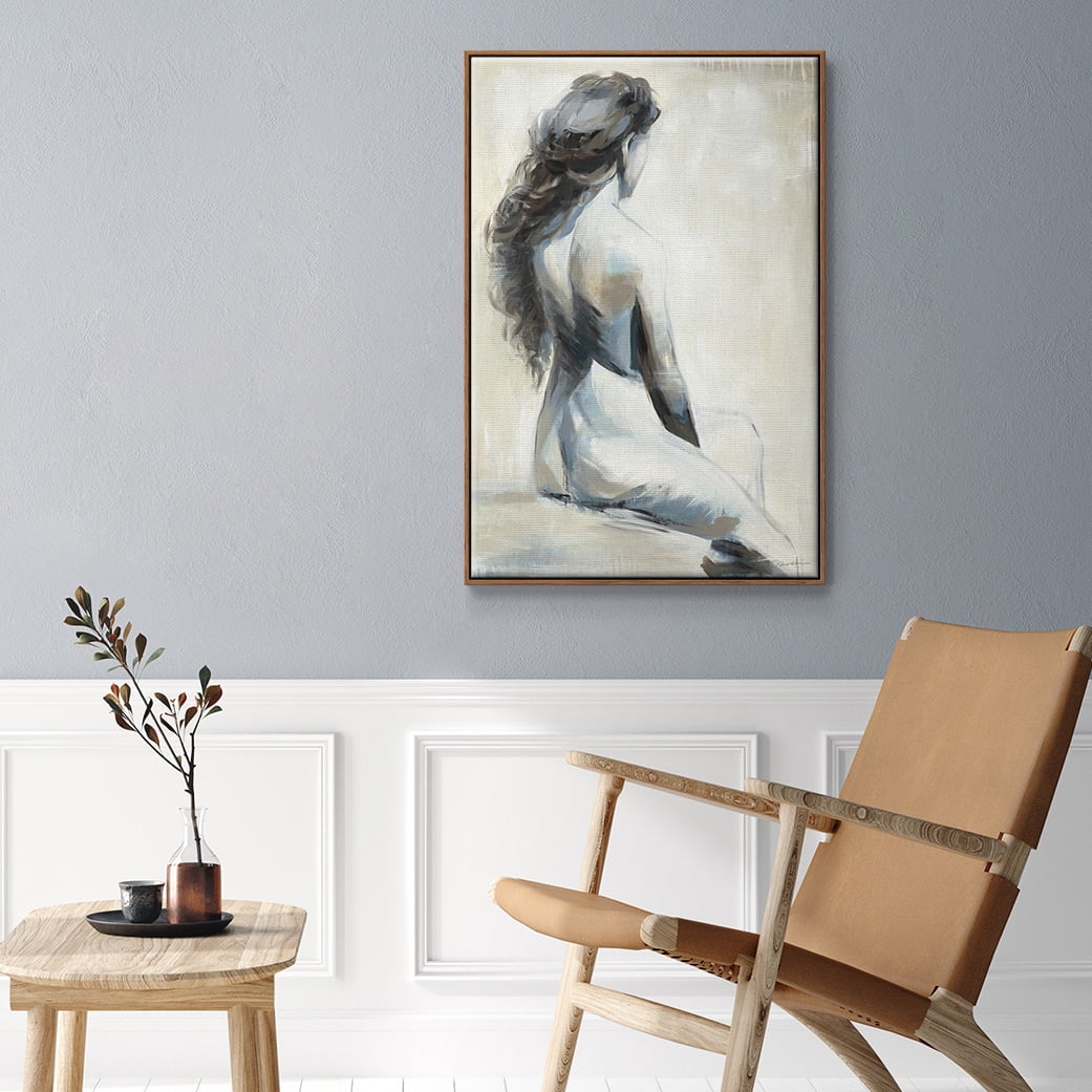 Song on the Wind Framed Premium Gallery Wrapped Canvas - Ready to Hang