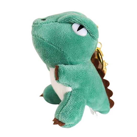 hirigin Cute Dinosaur Plush Doll, Mini Funny Animal Shape Stuffed Soft Toy Schoolbag Pendant Decoration