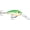 Green Tiger UV, variant on Rapala Shad Dancer SDD07 Deep Diving Crankbait