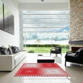 thumbnail image 6 of Ahgly Company Indoor Rectangle Patterned Red Abstract Area Rugs, 5' x 8', 6 of 6