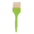 thumbnail image 2 of Professional Flat Paint Brush for Acrylic 3Inch Width Plastic Handle Green, 2 of 4