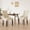 Beige, variant on AFO Wing Back Dining Chairs Set of 2, Button Tufted Fabric Kitchen Chairs with Solid Rubberwood Legs, Upholstered High Back Side Chair, Beige