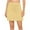 Yellow 1, variant on UAMVSH Tennis Skirts for Women Solid Color Athletic Skorts Sport Running Workout Skirt Built-In Shorts