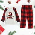 thumbnail image 5 of Odeerbi Christmas Pajamas For Family Matching Outfits Sets Casual Printed Top With Bottom Outfits Home Wear, 5 of 9