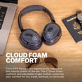 thumbnail image 5 of JLab JBuds Lux ANC Over-Ear Wireless Headphones, 70-Hour Battery, Jélle Midnight Blue, 5 of 8