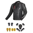thumbnail image 2 of Summer Motorcycle Jacket Men's Breathable Moto Jacket Mesh Riding Jacket, 2 of 2