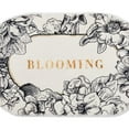 thumbnail image 4 of facefd Floor Rug Soft Indoor Decor Wide Applications for Kitchen Doorway Bedroom Blooming Oval, 4 of 9
