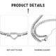 thumbnail image 3 of UPGRATOR Collar Choker Con Hueso De En Plateado, 3 of 7