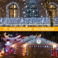 thumbnail image 2 of Cadena de luces tipo Icicle AGIRL, 10 m, 400 LED, 8 modos, resistentes al agua, 2 of 7
