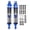 Dark Blue, variant on Riousery 2Pcs 100mm (3.9 inches) RC Metal Shock Absorber Damper Set for 1/10 RC Car - Blue