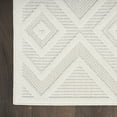 thumbnail image 3 of Nourison Versatile Indoor/Outdoor Ivory White 5' x Square Area Rug  (5 Square), 3 of 9