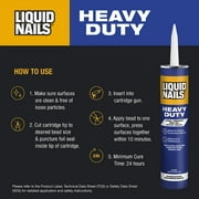 Liquid Nails Heavy Duty Construction Adhesive, 10 oz