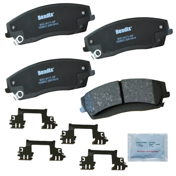 Bendix Brakes Disc Brake Pad Set Fits select: 2016-2018 CHRYSLER 300, 2013-2014 DODGE CHARGER SE
