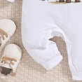 thumbnail image 6 of CAUYDY Preemie Clothes Girl Newborn Sleepers Boy Unisex Baby Long Sleeve Romper Pajamas Bodysuit Infant Fall Winter Loungewear Sizes 3-6 Months,White, 6 of 6