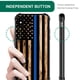 thumbnail image 3 of Funda de teléfono DJSOK compatible con iPhone Xs Max Thin Blue Line, 3 of 6