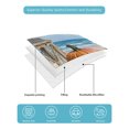thumbnail image 4 of Quilt King Size Bedding Set, Fall Coastal Pumpkins Reversible Summer Quilt 3 Pieces, Thanksgiving Ocean Beach Waves Leaf Lightweight Bedspreads Coverlets with 2 Pillow Shams for All Seasons, 4 of 5