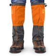 thumbnail image 4 of 1 par de Polainas Impermeables para Deportes al Aire Libre, Escalada, Senderismo, Polainas, Botas, Cubierta para Adultos(12-Naranja) EOTVIA NO, 4 of 6