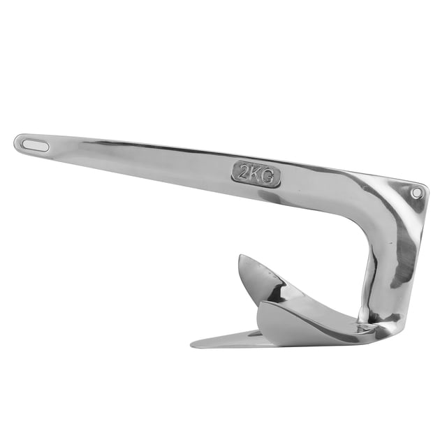 Claw Boat Anchor,4.4 lbs 2 kg Claw Force Anchor Yacht Anchor Smart Functionality