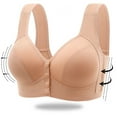 thumbnail image 5 of ZHENHONG High Support Bras for Women Adjustable Strap Full Coverage Up Bras Comfortable No Underwire Wireless Bras Wireless Bras for Women, 5 of 8