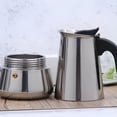 thumbnail image 5 of ACDANC 2026 New Coffee Maker, Stainless Steel Mocha Espresso Latte Percolator Stove Top Coffee Maker Pot, 18X18 for Home Brewing, Espresso, Mocha, Lattes, Kitchen, Stovetop Use, Daily Coffee., 5 of 7