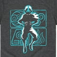 thumbnail image 3 of Avatar - The Last Airbender - Aang Airbending - Kids YOUTH SHORT SLEEVE TEE, 3 of 5