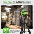 thumbnail image 4 of Huepar Laser Level with Digital Angle Screen, 3 x 360&Acirc;&deg; Self Leveling High Brightness 12 Green Cross Line Laser for Construction and Picture Hanging, 40, 4 of 9