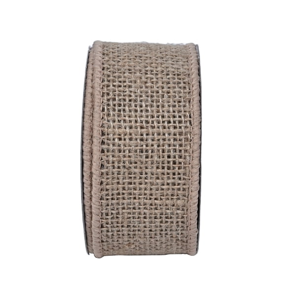 Gwen Studios 1.5" Natural Burlap Ribbon, 3 yards