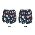 thumbnail image 6 of Goofa Cherry Blossoms Printed Women 2 in 1 Running Shorts,Quick Dry Athletic Workout Shorts,High Waisted Athletic Shorts with Liner Pockets-X-Large, 6 of 9