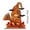 B, variant on Fall Halloween Wooden Pumpkin Decor 2D Flat Table Centerpiece With Ghost Ornaments Halloween Desk Shelf Mantel Decorations For Home Indoor