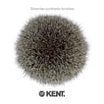 thumbnail image 5 of Kent BLK4S Shaving Brush with Ultra-Soft Silvertext Synthetic Bristles and Black Resin Handle to use with Shave Cream or Soap for a Perfect Lather. Luxury Shaving Since 1777, Made in England, 5 of 6