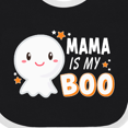 thumbnail image 4 of Inktastic Mama is My Boo with Cute Ghost Boys or Girls Baby Bib, 4 of 4